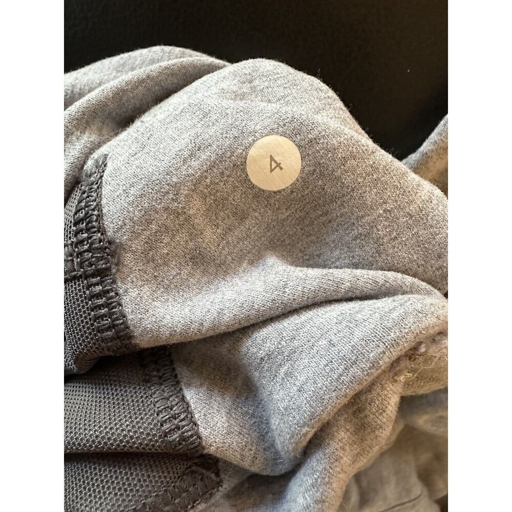 LULULEMON LIVE SIMPLY HOODIE HOODY JACKET II HEATHERED MEDIUM GREY SIZE 4 - Picture 6 of 8